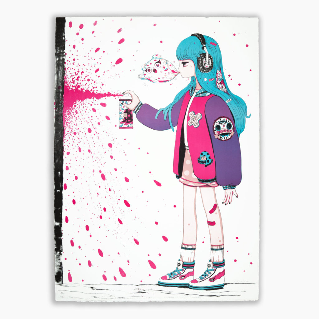 Stickmonger スティッキーモンガー リトグラフ 99部限定 STICKYMONGER スティッキー・モンガー 版画 リトグラフ 99部限定