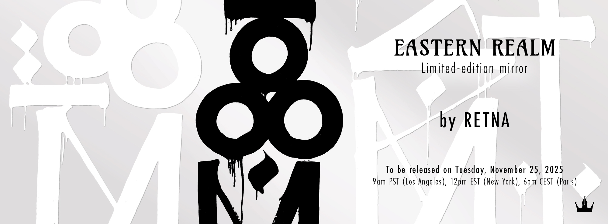 RETNA - EASTERN REALM - MIRROR - PRINT THEM ALL - BANNER - TBR